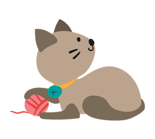 Yarn Cat Sticker