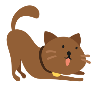 Yoga Cat Sticker