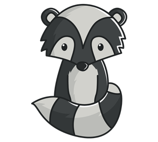 Badger Sticker