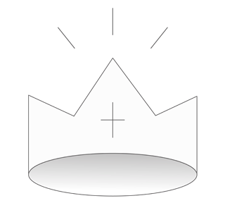 Crown Sticker