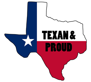 Texas Proud Sticker