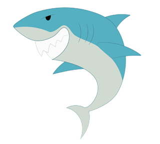 Shark 1 Sticker