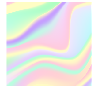 Rainbow Psychedelic Texture Sticker