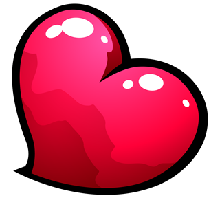 Graffiti Heart Sticker
