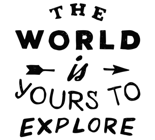 Yours to Explore Sticker
