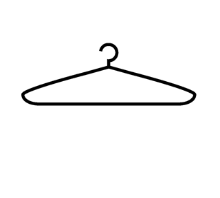simpleclotheshanger.png Sticker
