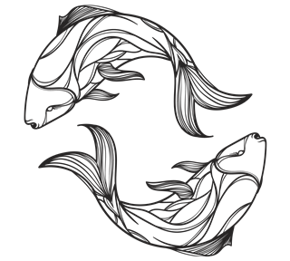 Zodiac Pisces Sticker
