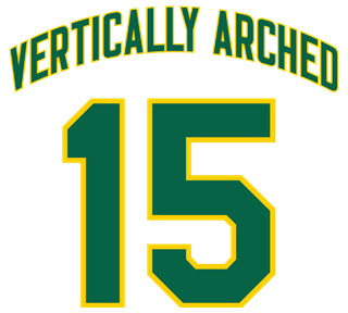 Uni Watch Vertically Arched Sticker