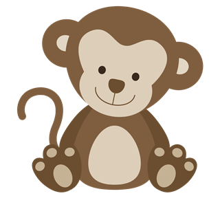 Monkey 1 Sticker