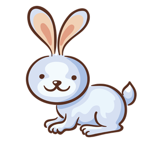 Rabbit Sticker