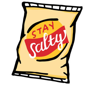 Stay Salty Sticker