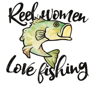 Reel Women Love Fishing Sticker