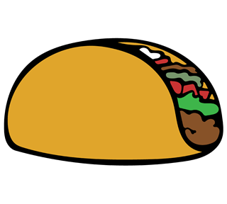 Taco Sticker