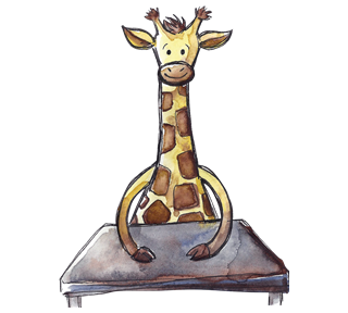 Giraffe Sticker