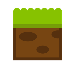 Minecraft Grass Block Sticker