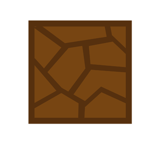 Minecraft Dirt Block Sticker