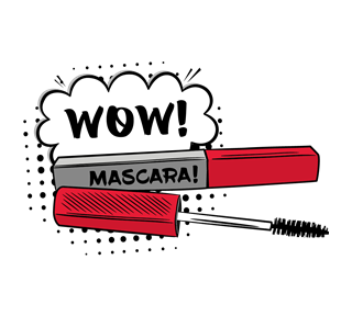 Mascara Sticker