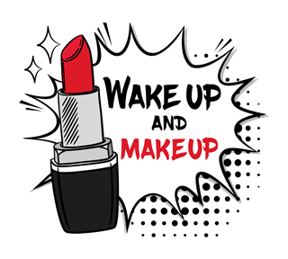 Lipstick Sticker
