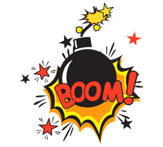 Boom Sticker
