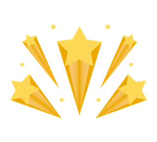 Star Bursts Sticker