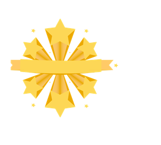Star Banner Sticker