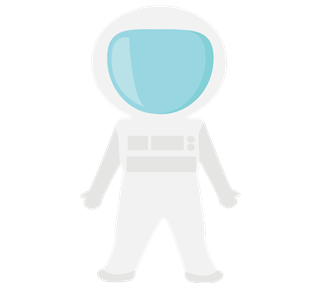 Astronaut Sticker
