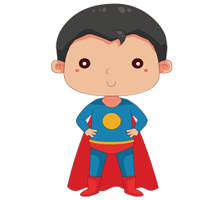 Kids Costume Sticker