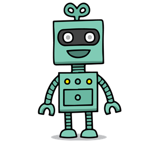 Robot Sticker
