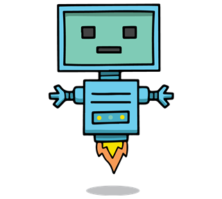 Robot Sticker