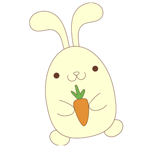 Cute Bunny Sticker