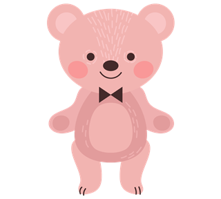 Tuxedo Teddy Bear Sticker