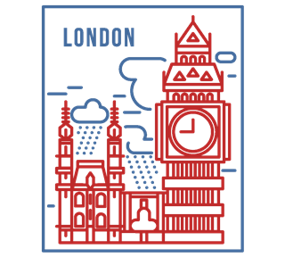 London Big Ben Sticker