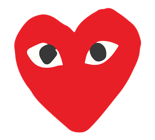 UL-Comme-Garcons-Heart.png Sticker