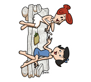 Beck-_betty-wilma.png Sticker