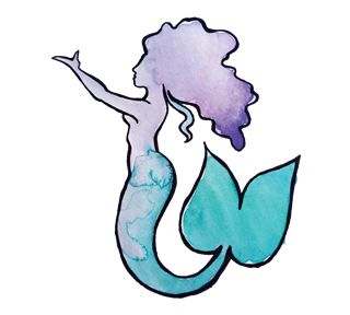 Lacy Chenault Mermaid Sticker