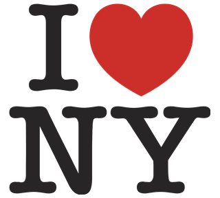 I Love New York Heart Sticker