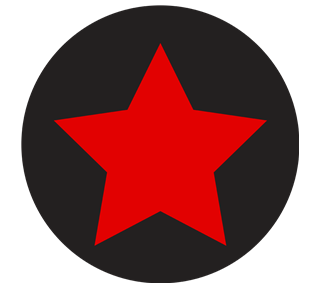 Star Circle Sticker