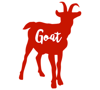 03_Goat_Silhouette_Customisable.pdf Sticker