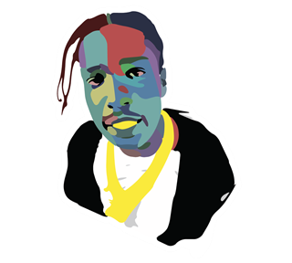 Cody Banks ASAP Rocky Sticker