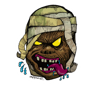Mummy Sticker