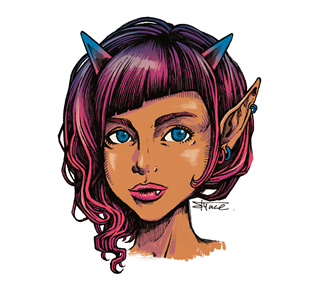 Beast Girl Sticker