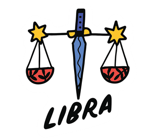 Steffi Tsai  Libra Sticker