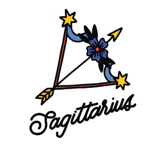 Steffi Tsai  Sagittarius Sticker