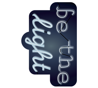 be the light Sticker