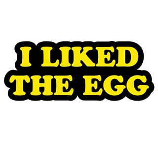 I Liked The Egg Meme Sticker