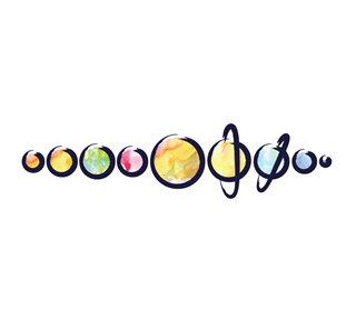solar system_Artboard 1.png Sticker