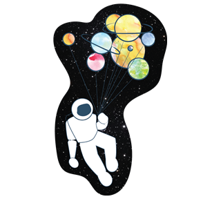 space balloons_Artboard 2.png Sticker
