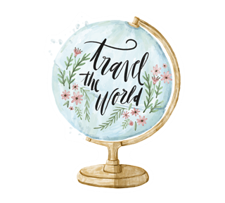Travel the World Sticker