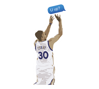 Shoot Your Shot U Up? Sticker