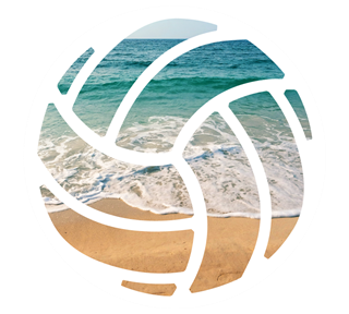 Beach Volleyball Sticker